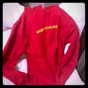🖤Red Santa Cruz Odd Future hoodie